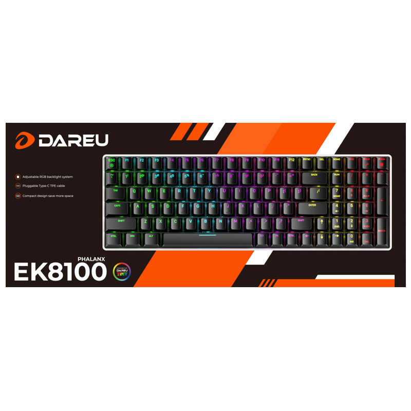 Bàn Phím Cơ Gaming Dareu EK810