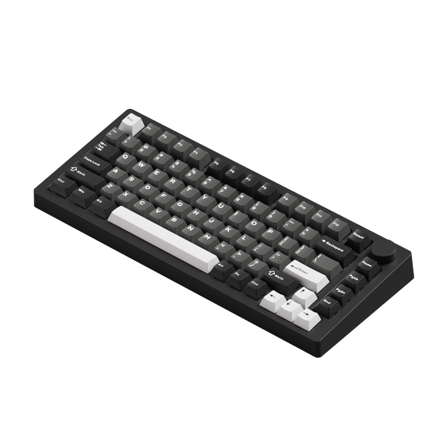 Bàn phím cơ MonsGeek M1 V5 Black & Silver Mirror Switch