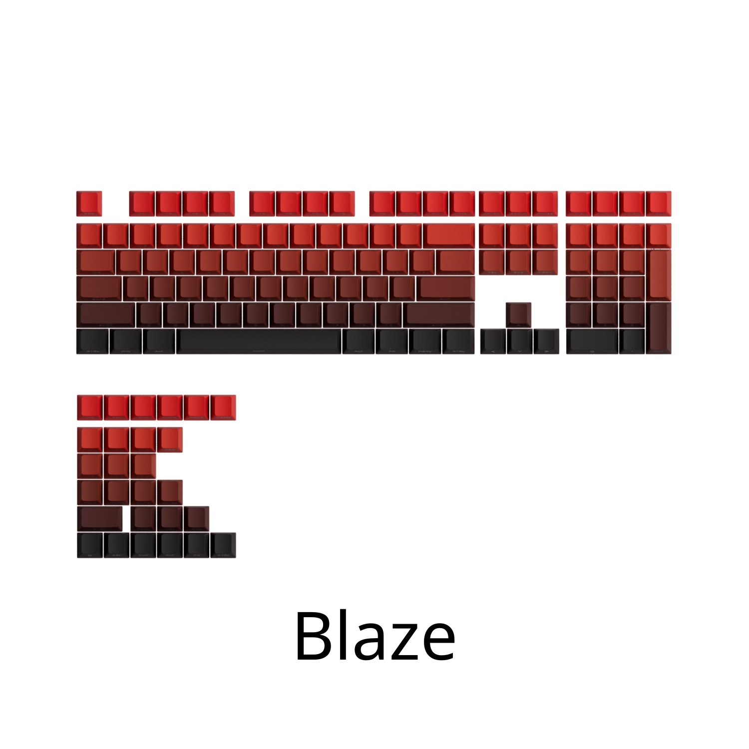 Keycap bàn phím cơ - Keycap Veekos Gradient PBT / Double Shot / 135 nút / Cherry Profile (Hàng Chính Hãng)