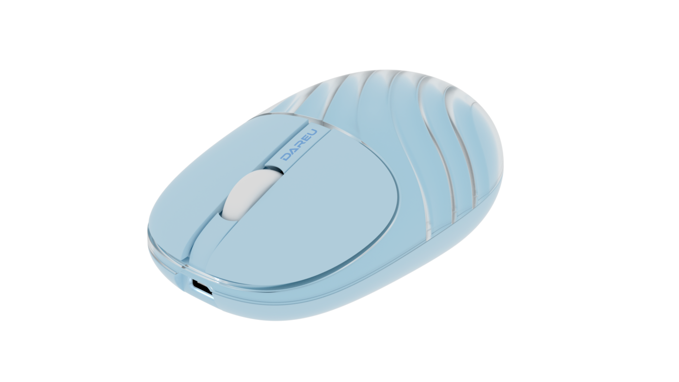 Chuột không dây DAREU LM135G - Xanh