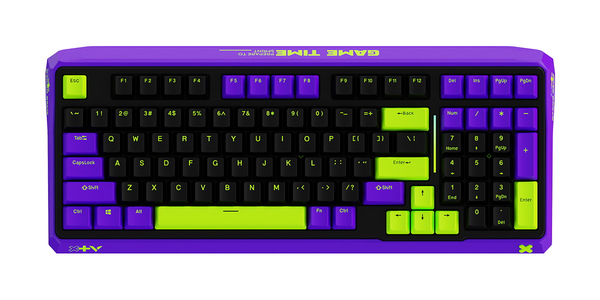 Bàn Phím Rapoo V750PRO Led RGB 98 Phím