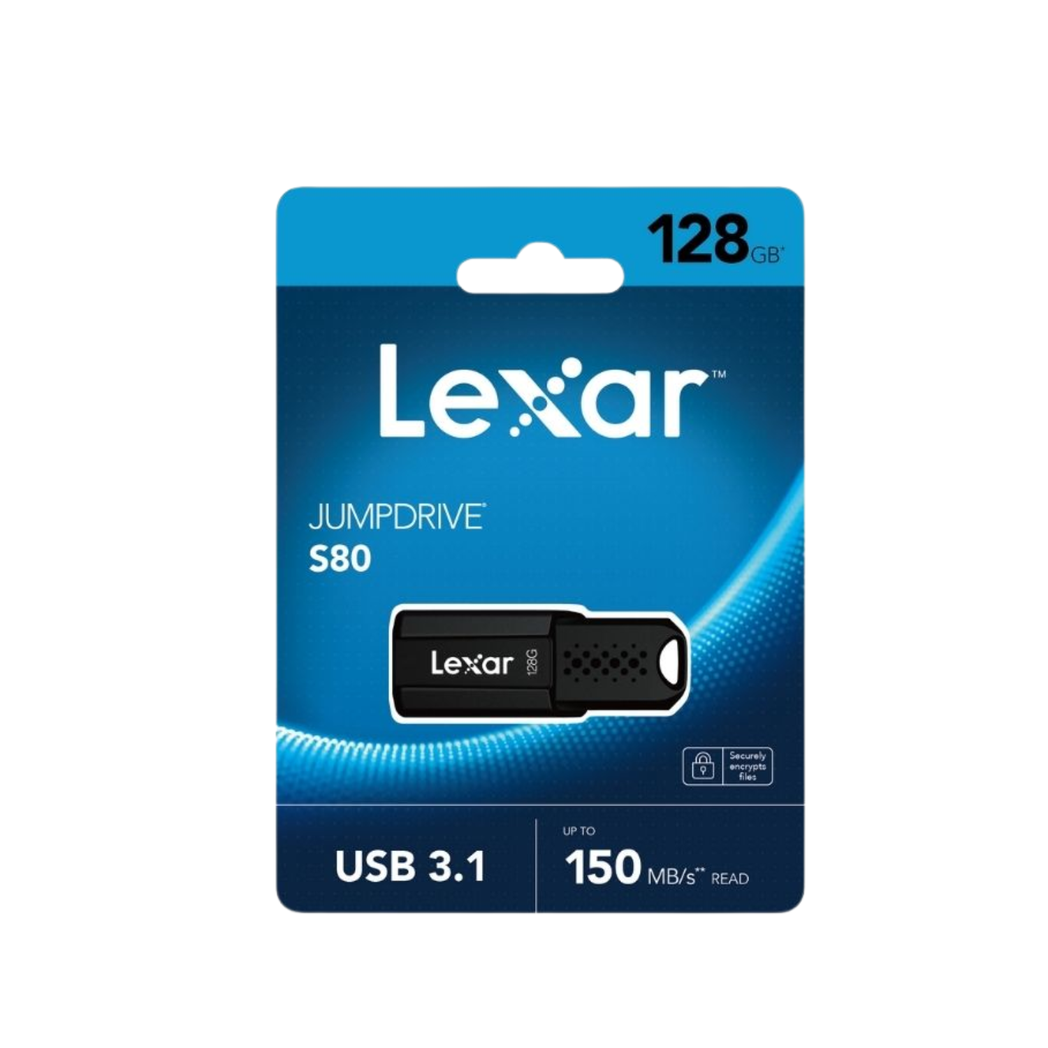 USB Lexar JumpDrive S80 USB 3.1, 32GB / 64GB / 128GB (Hàng Chính Hãng)
