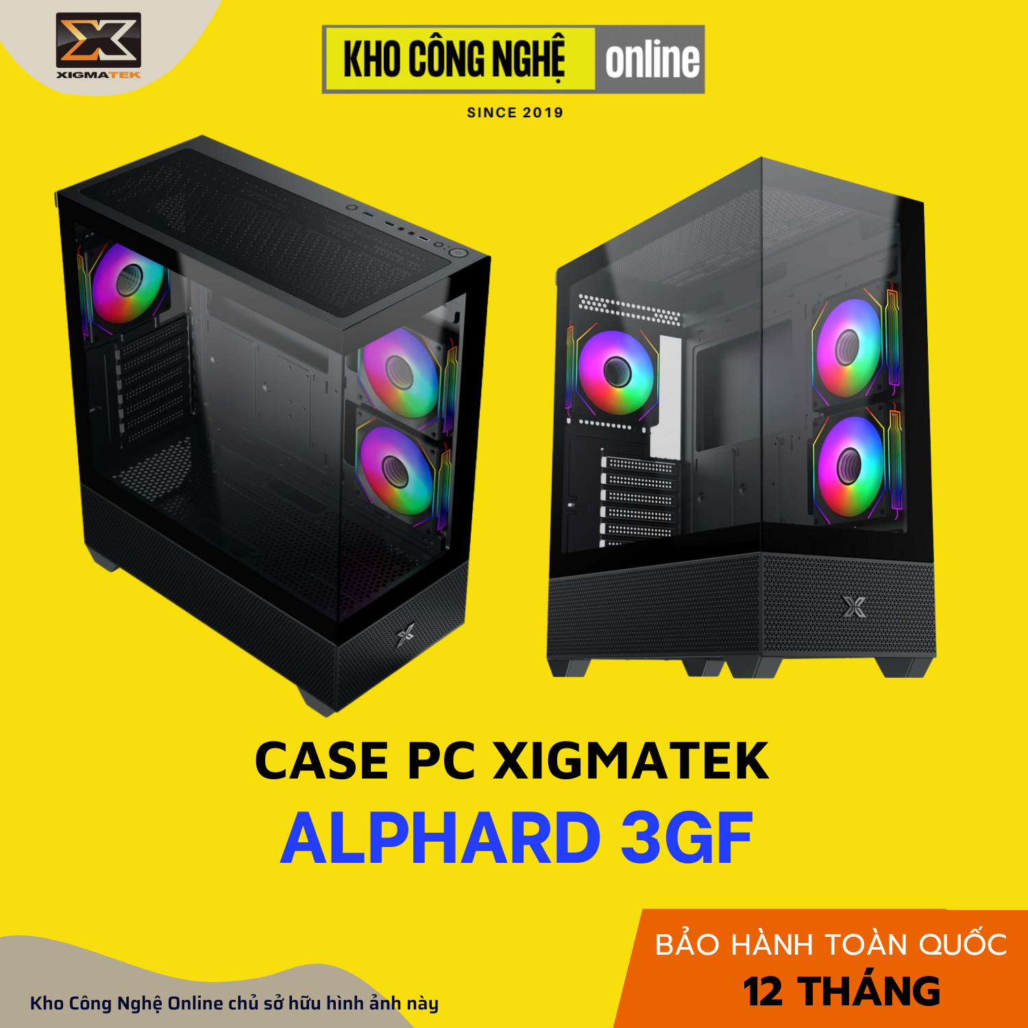Vỏ Case Xigmatek ALPHARD 3GF
