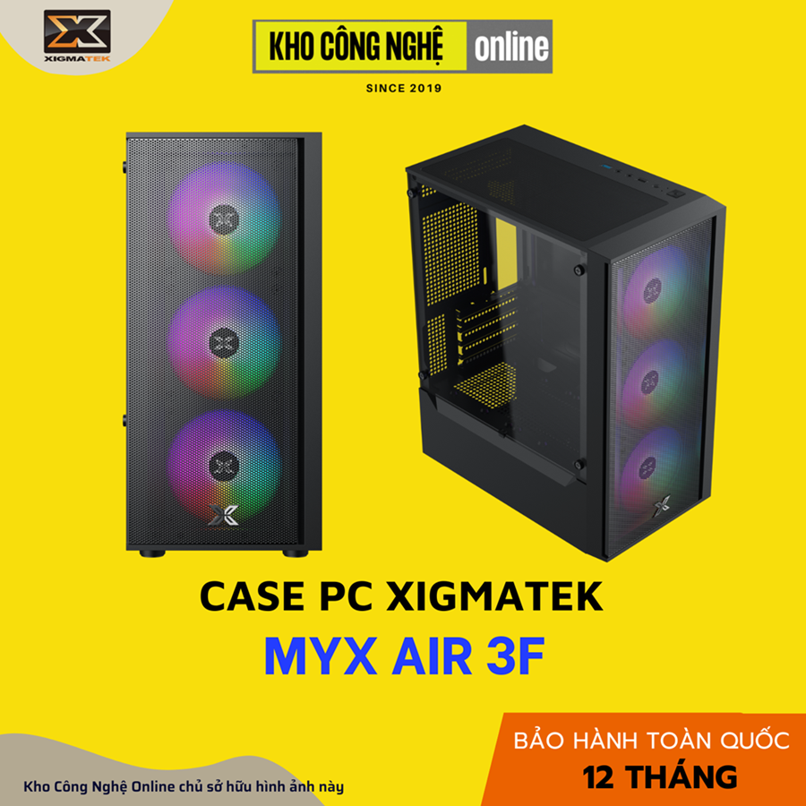 Vỏ Case Xigmatek MYX Air 3F