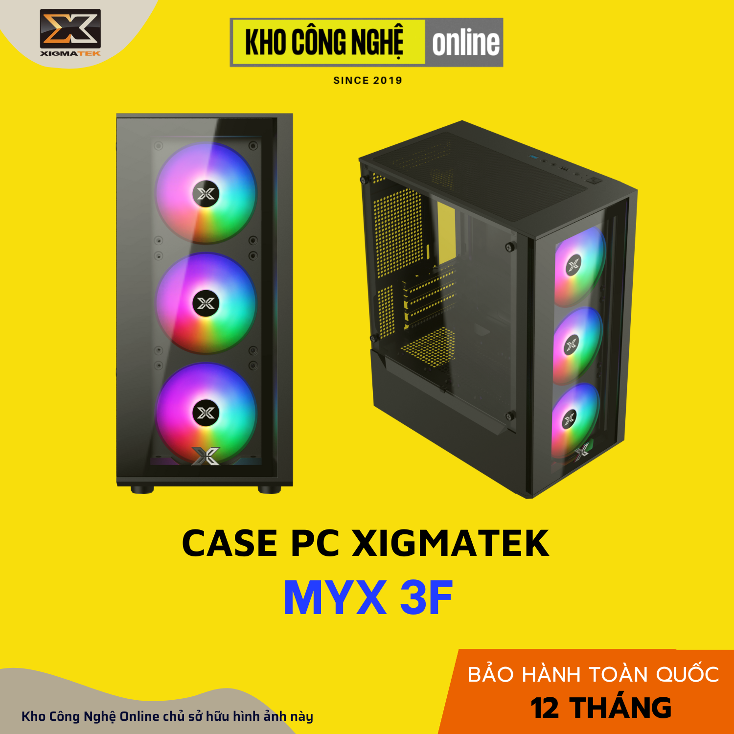Vỏ Case Xigmatek MYX 3F