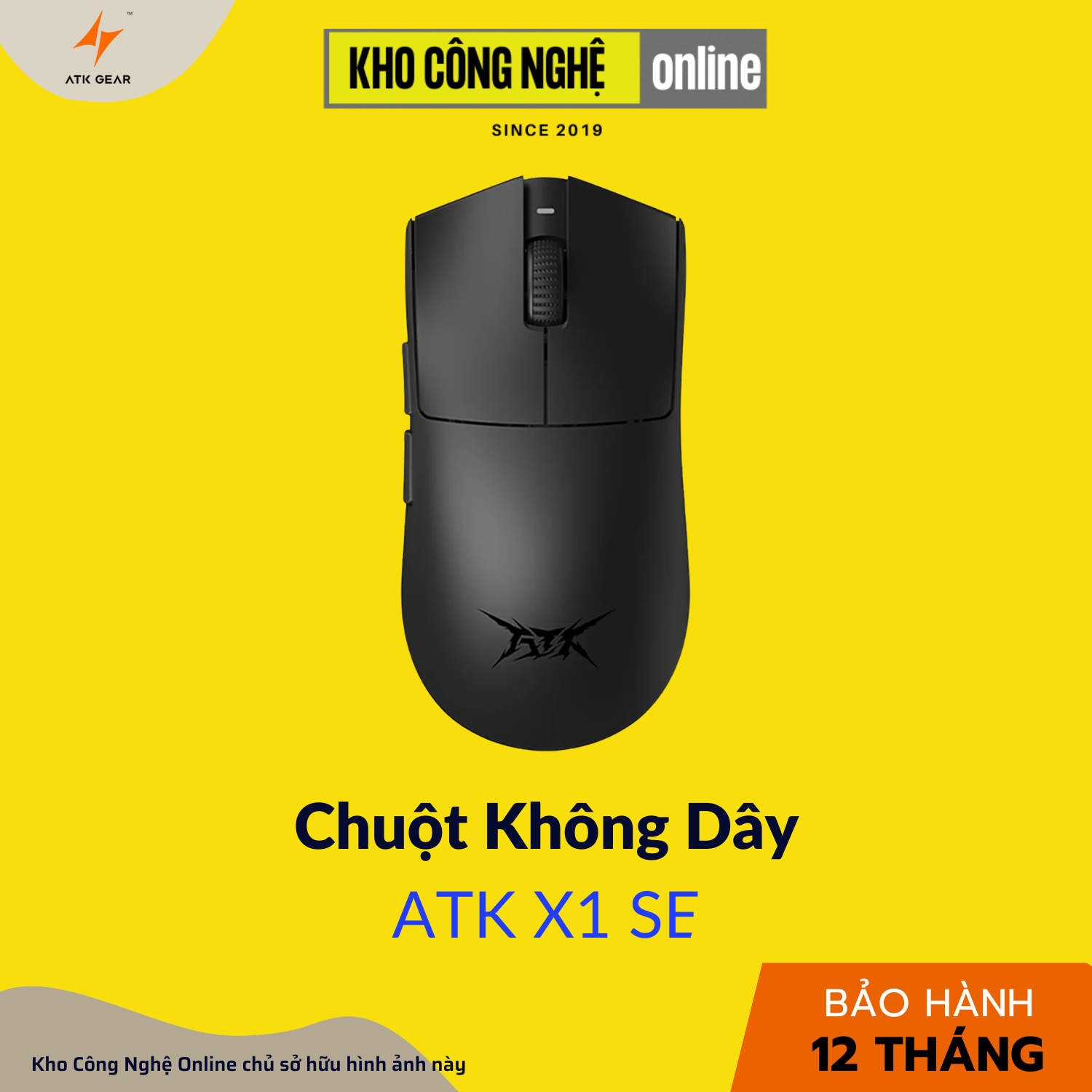 Chuột ATK X1 SE Đen