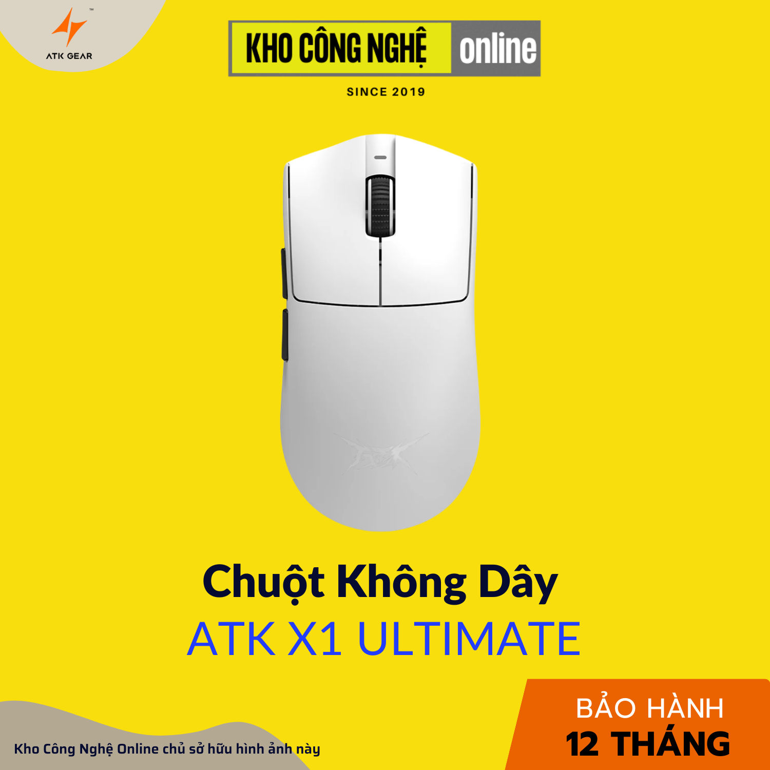 Chuột ATK X1 Ultimate Trắng