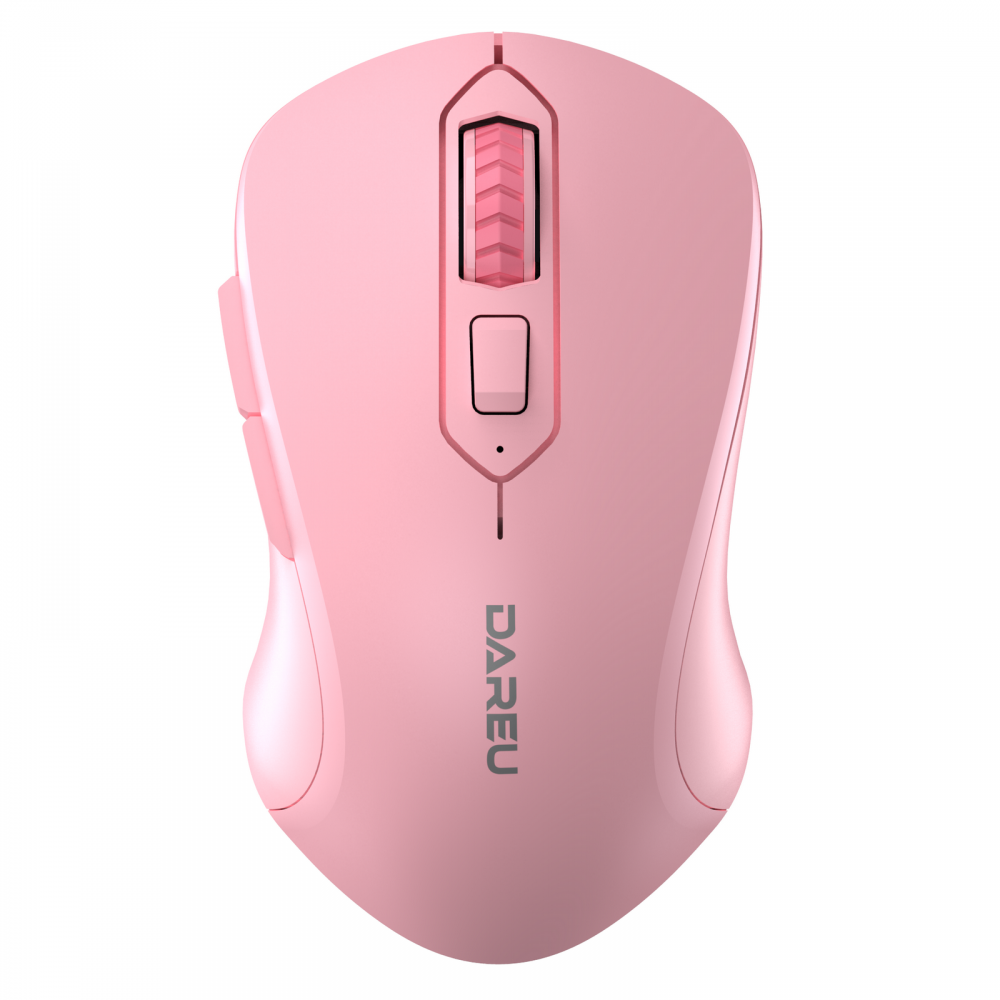Chuột không dây DAREU LM115G Black / White / Pink