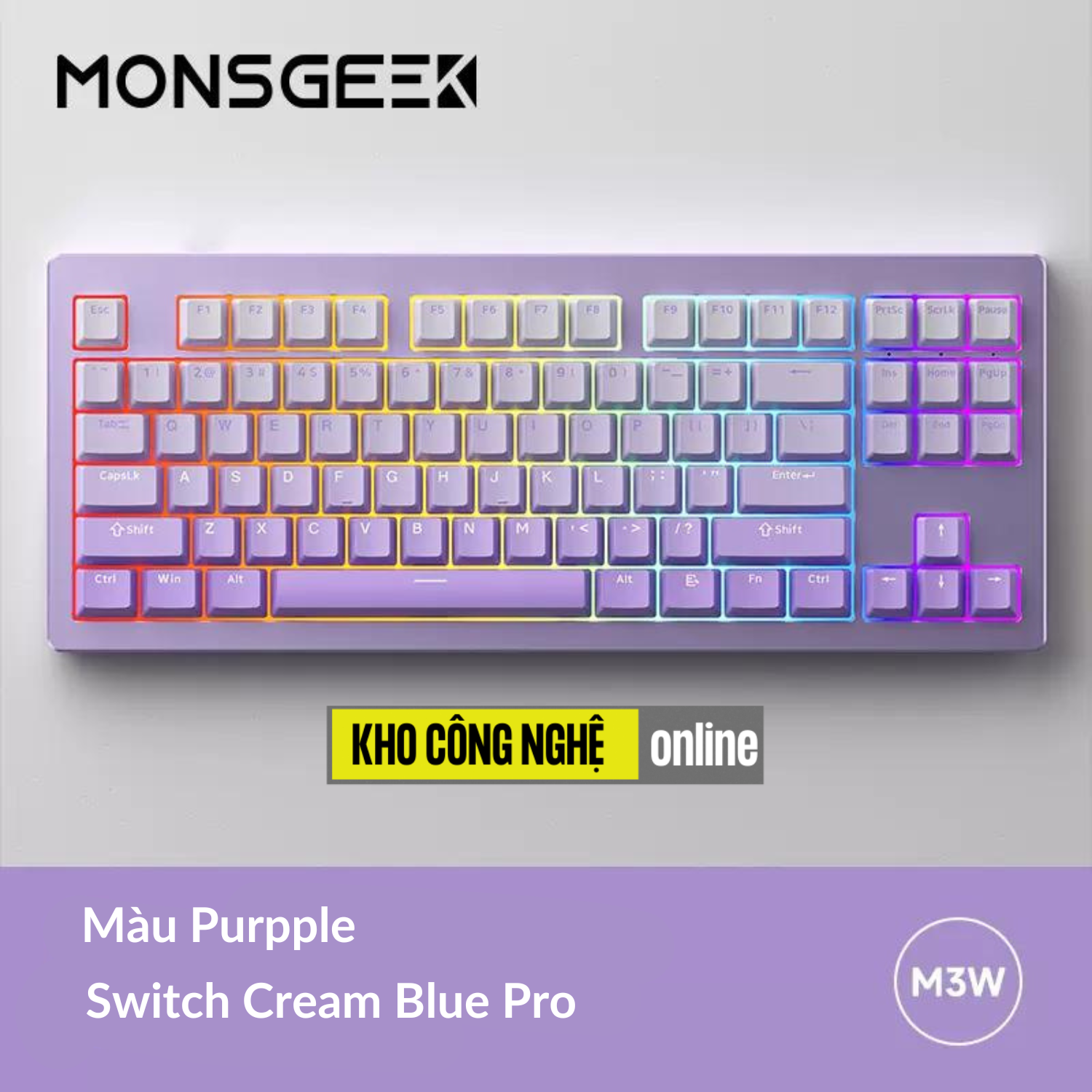 Bàn Phím Cơ Monsgeek M3W