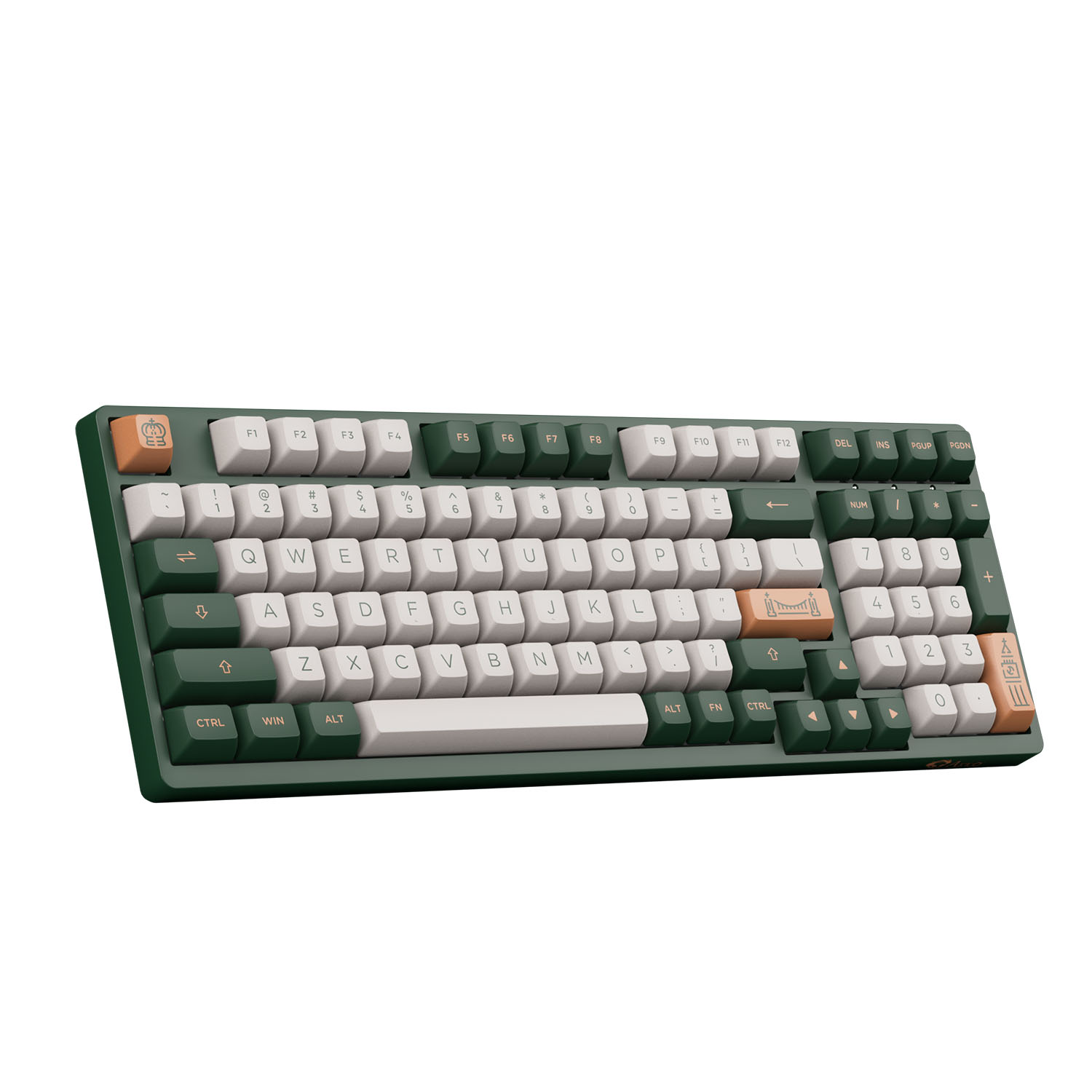 Bàn phím AKKO 3098 RF World Tour London (Dual-mode / AKKO sw v3) - Hàng Chính Hãng