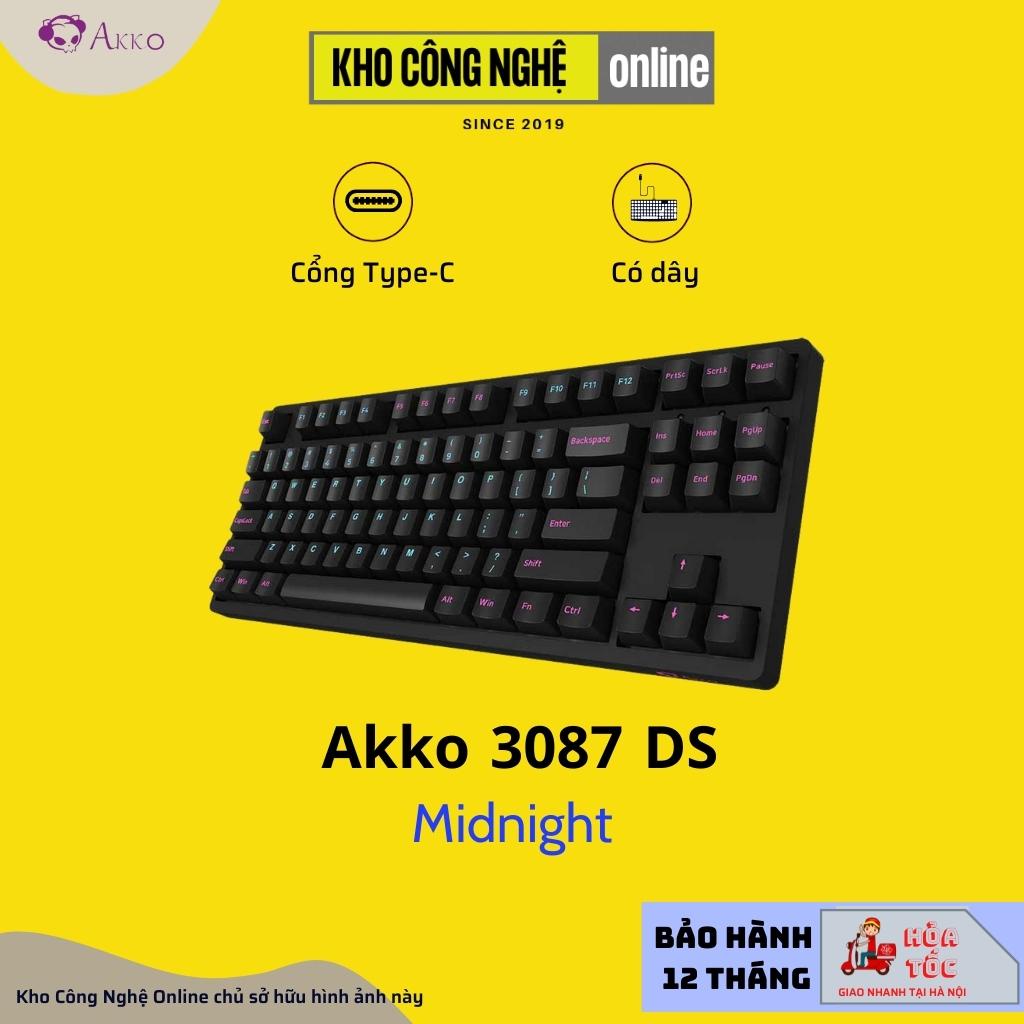 Bàn phím cơ AKKO 3087 DS Midnight (Cherry Switch)