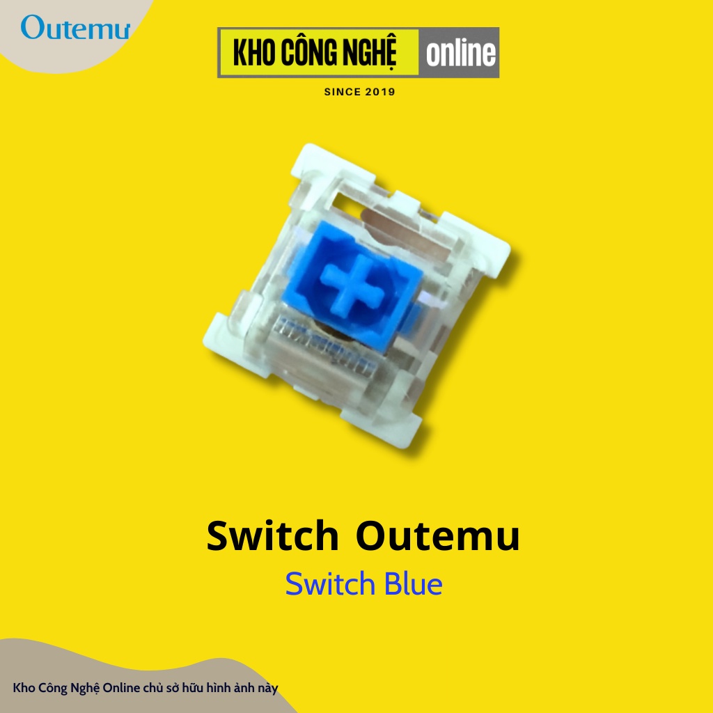 Switch Outemu dùng cho bàn phím cơ (chân đồng nhỏ dùng cho các bàn phím hotswap trên thị trường hiện nay)