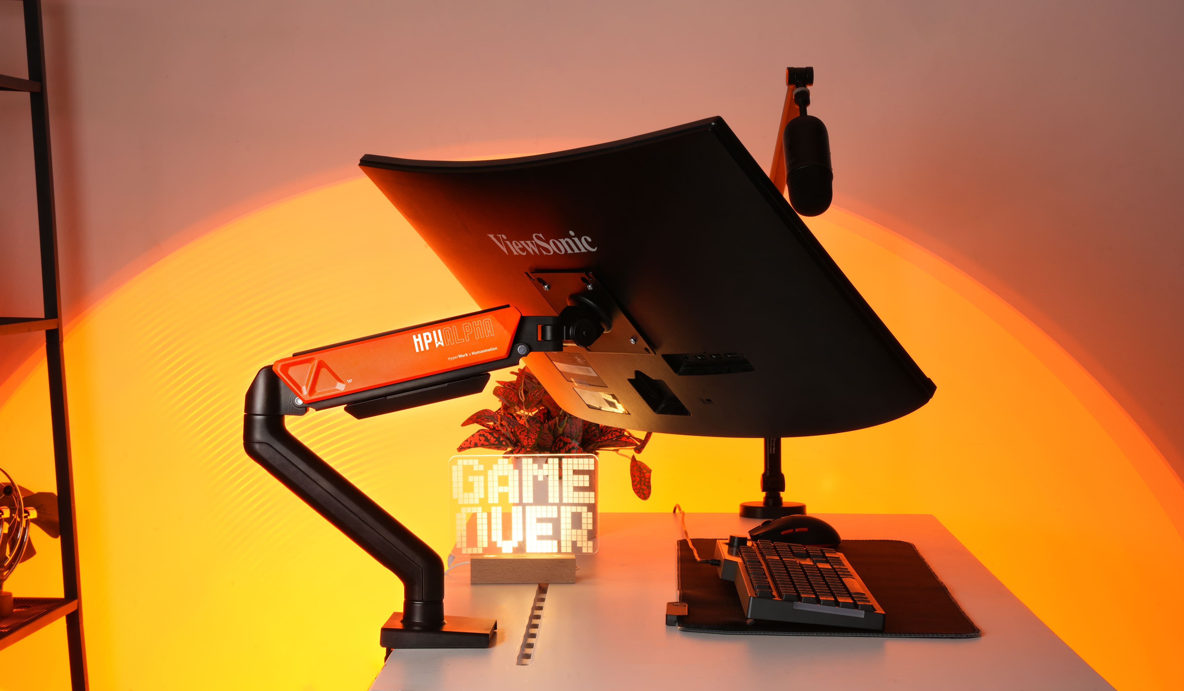 Giá treo / Arm màn hình HyperWork Alpha HPW GMA1 - Hàng chính hãng