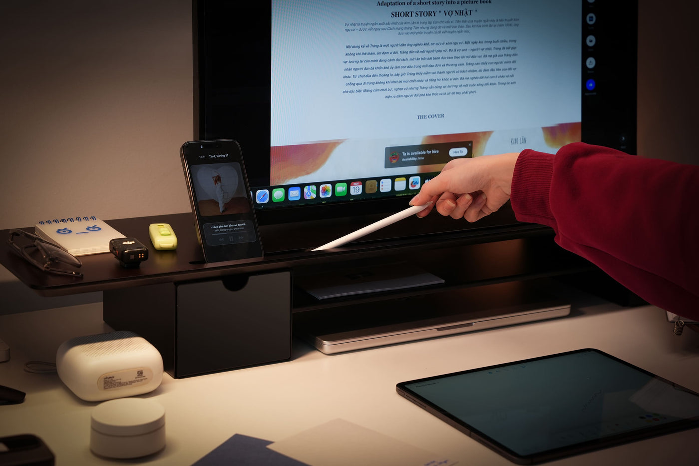 Kệ màn hình HyperWork DS02