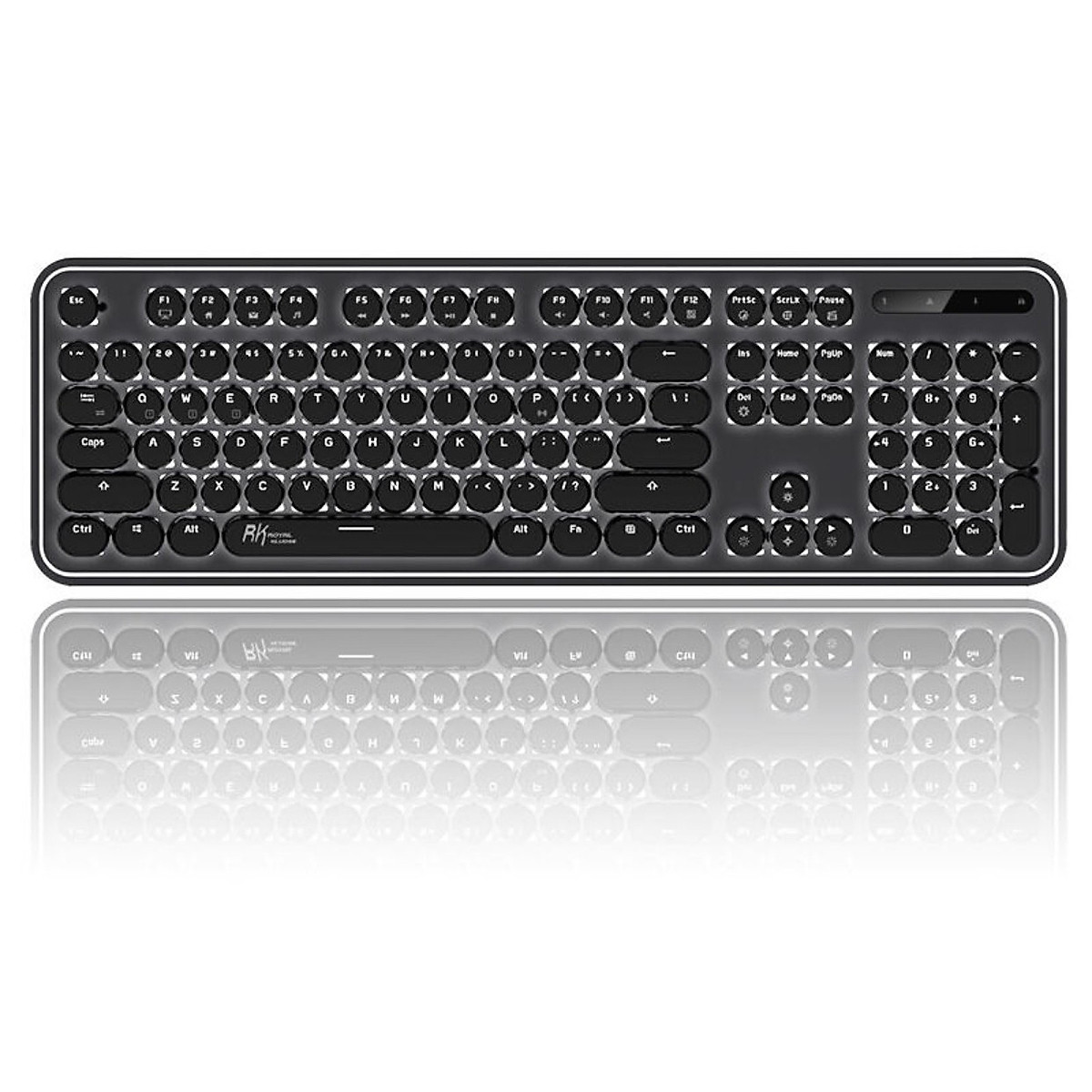 Bàn phím cơ Royal Kludge RK960 kết nối 3 chế độ Wireless 2.4G + Bluetooth 5.0 + Có dây USB - Type C