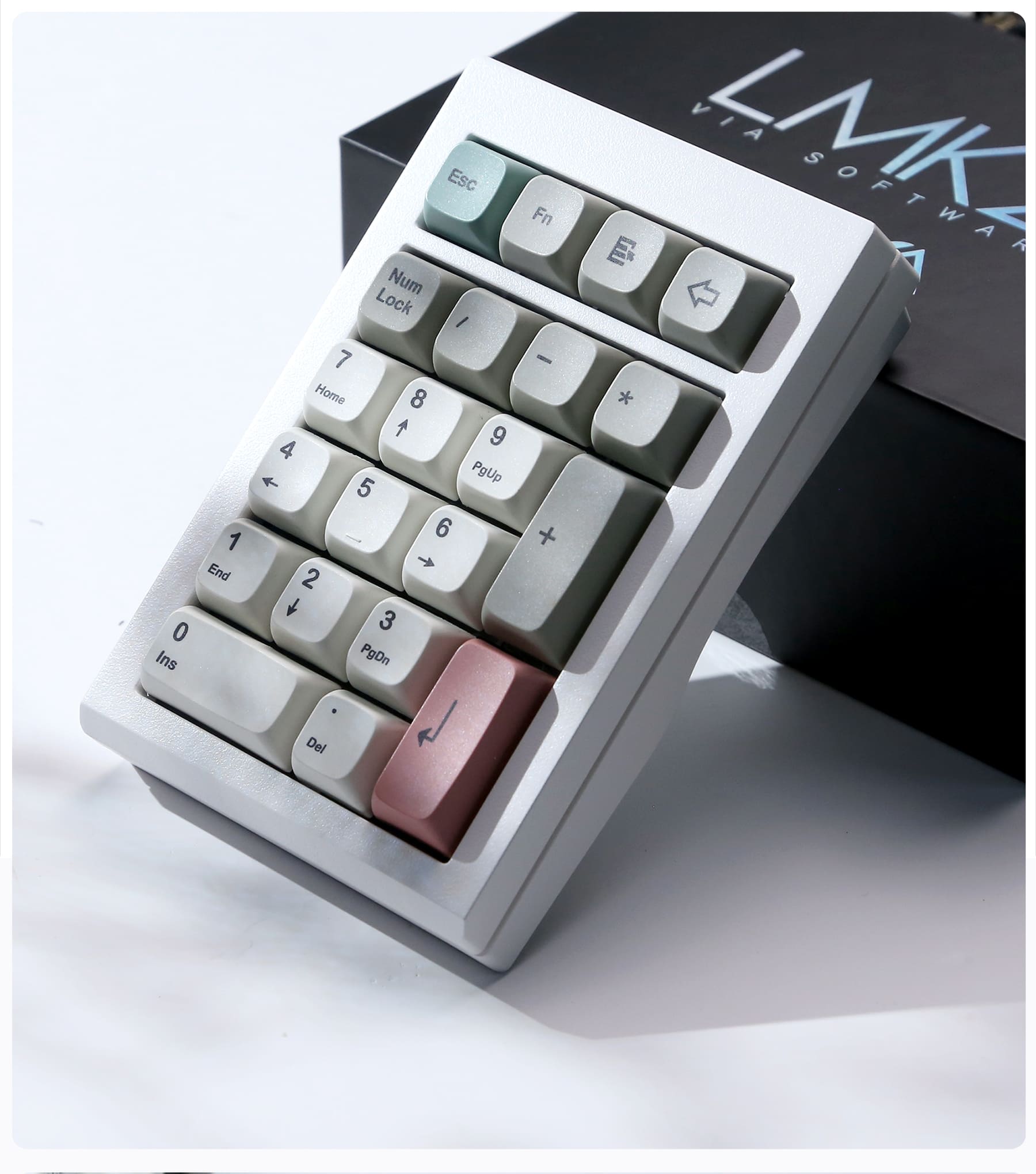 KIT Bàn phím cơ LMK21 | Nhôm CNC | Gasket Mount | 3 Modes | Hotswap | VIA