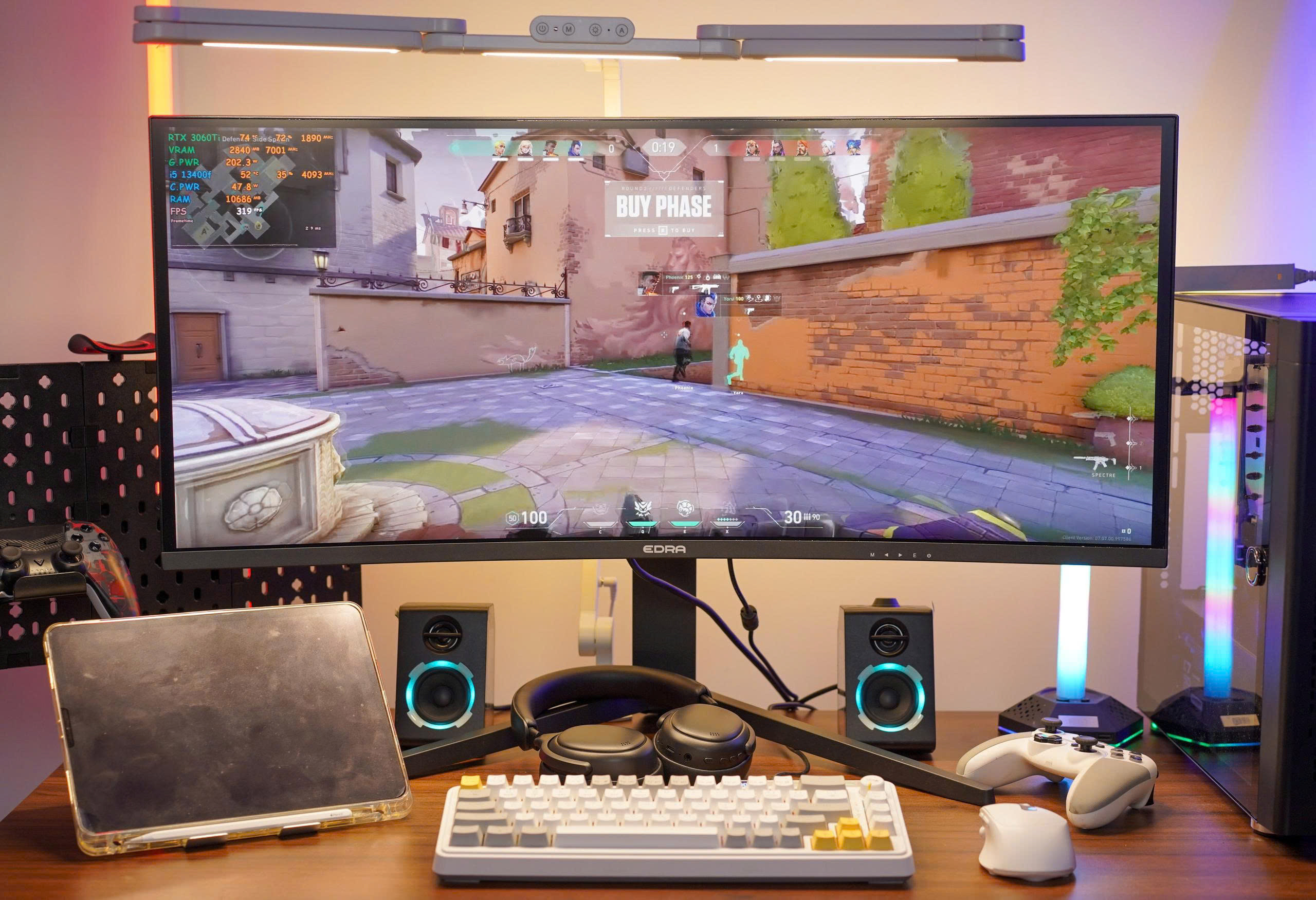 Màn Hình Gaming EDRA EGM34Q240PR 34 inch 240hz WQHD