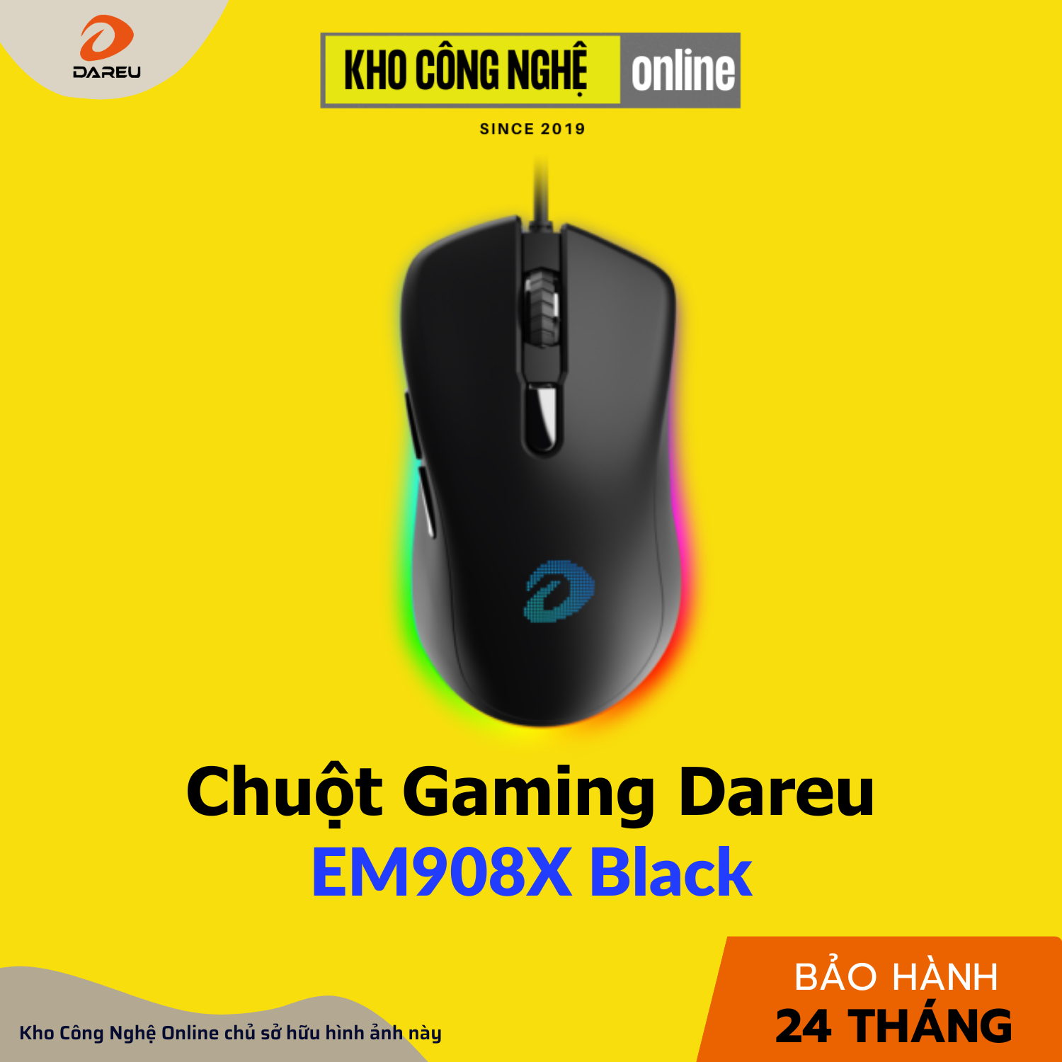Chuột Gaming Dareu EM908X