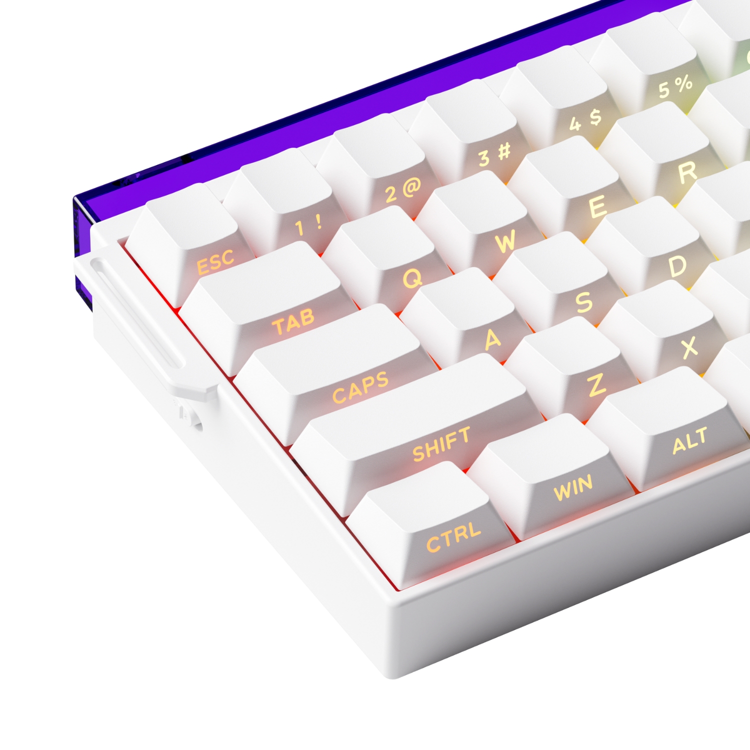 Bàn phím cơ Veekos Shine60 SP White Multi Mode