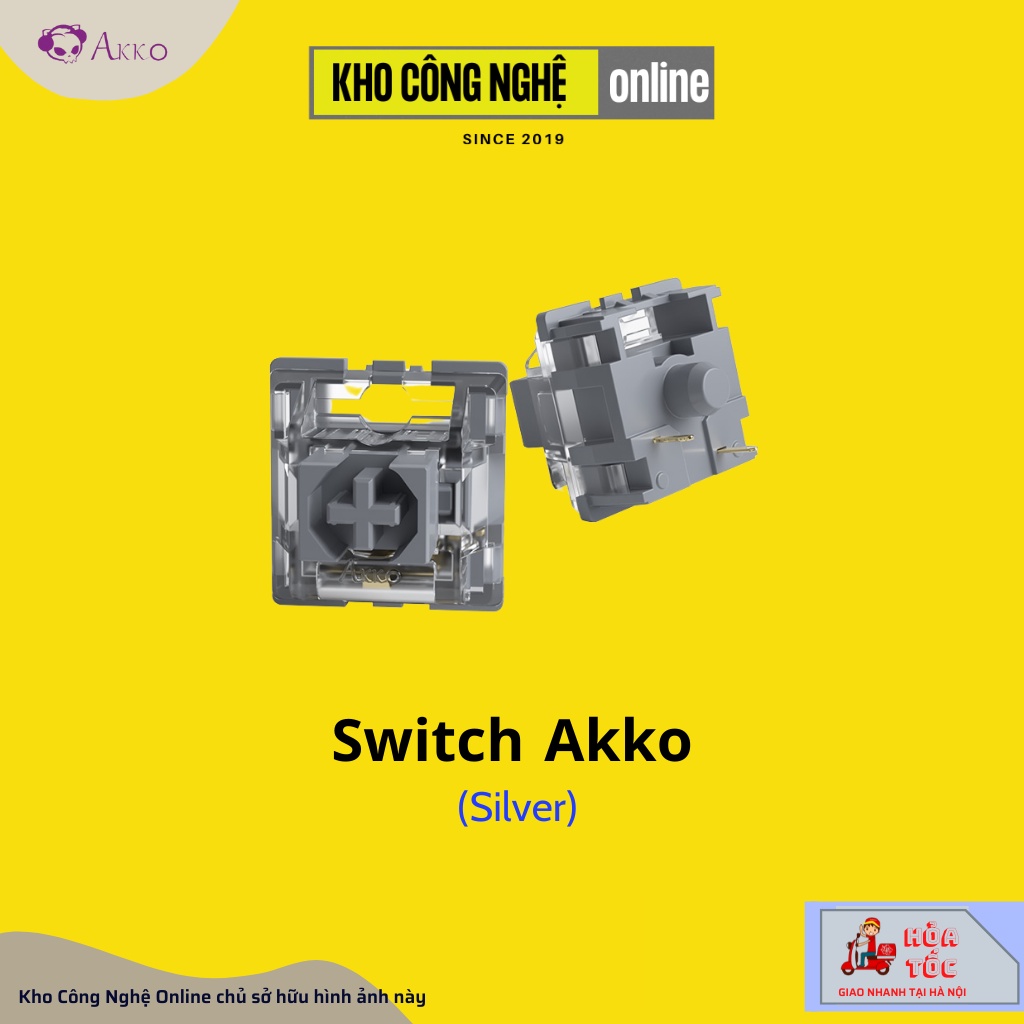 [Chính hãng] Switch lẻ thay nóng cho bàn phím cơ AKKO CS switch| Jelly switch & TTC switch - Hàng mới 100%