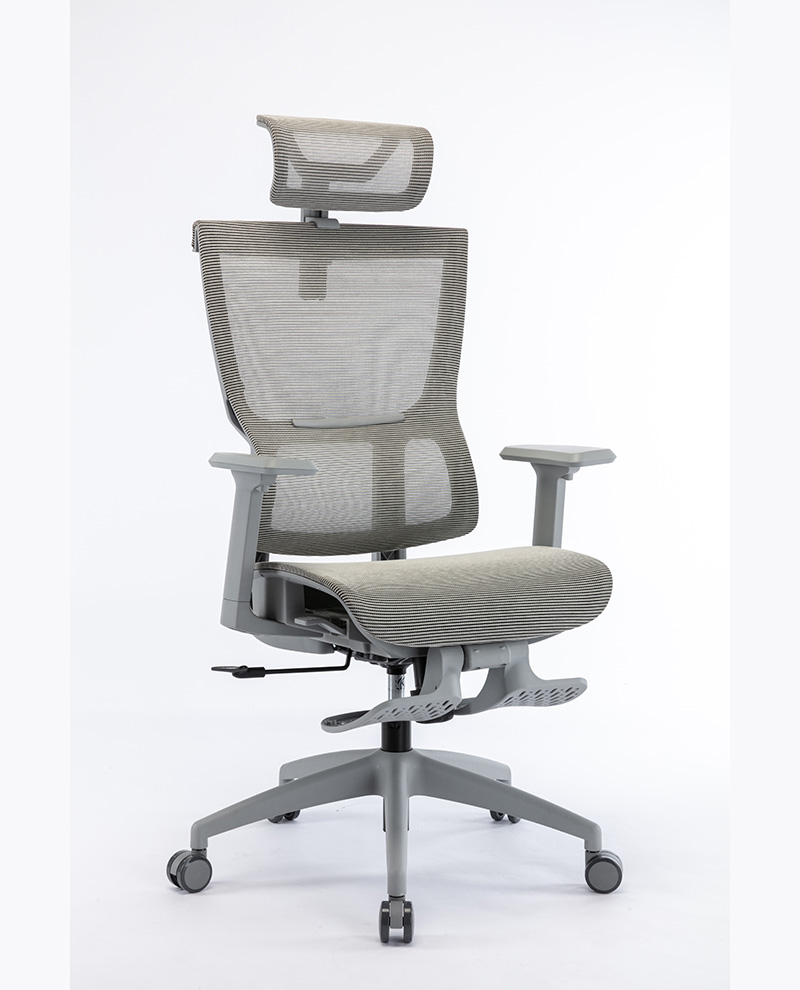 Ghế công thái học ergonomic WARRIOR Hero series – WEC504 Gray