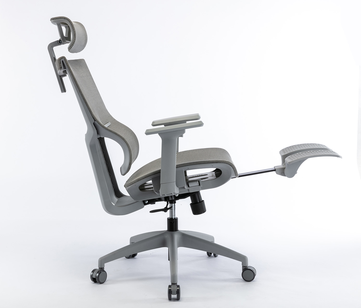 Ghế công thái học ergonomic WARRIOR Hero series – WEC504 Gray
