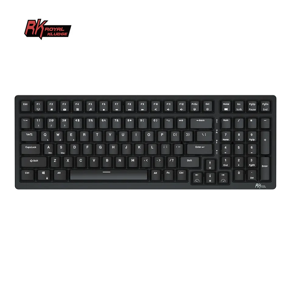 Bàn phím cơ RK98 hotswap kết nối 3 chế độ Bluetooth 5.0 | Wireless 2.4G | Dây type C