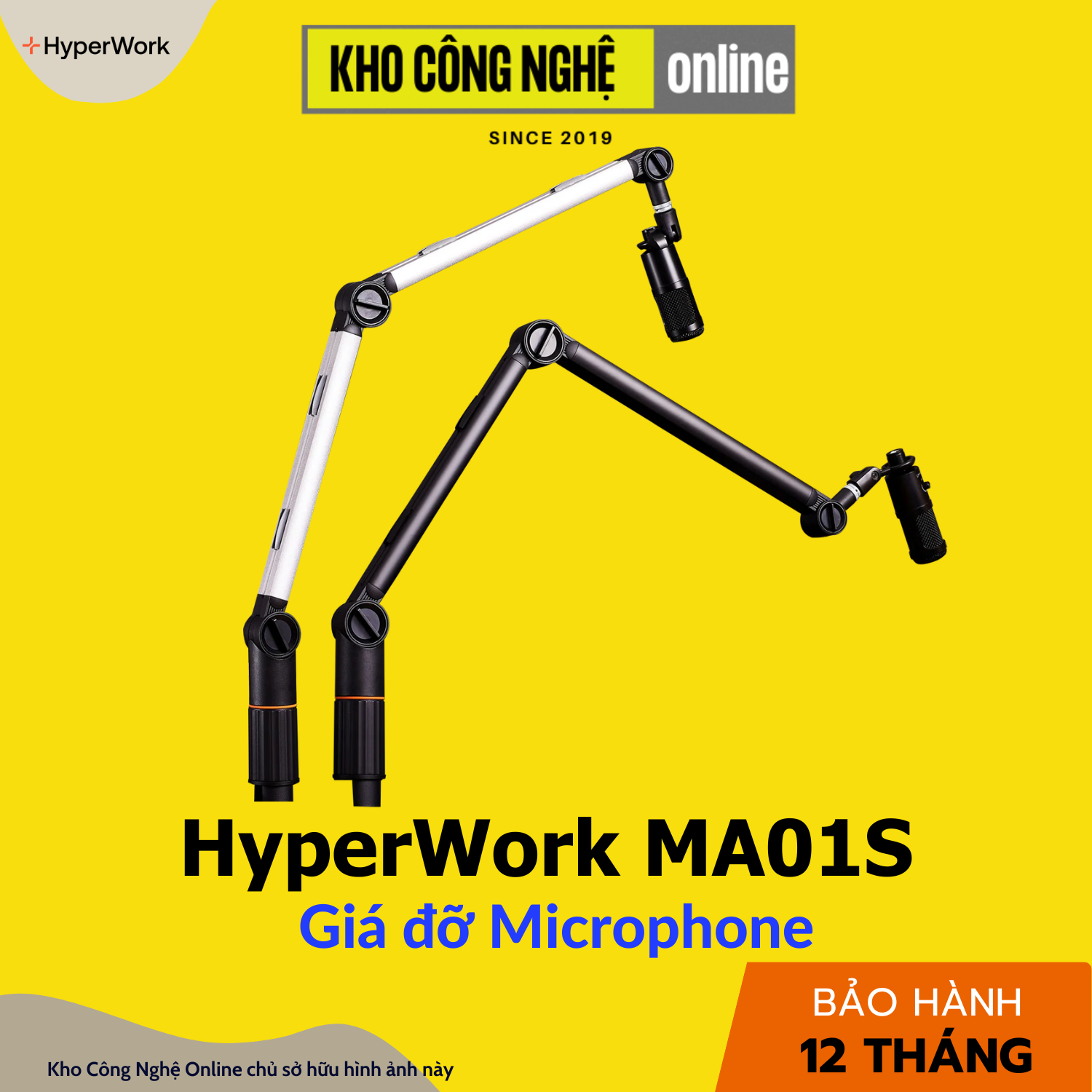 Giá đỡ Microphone HyperWork MA01S