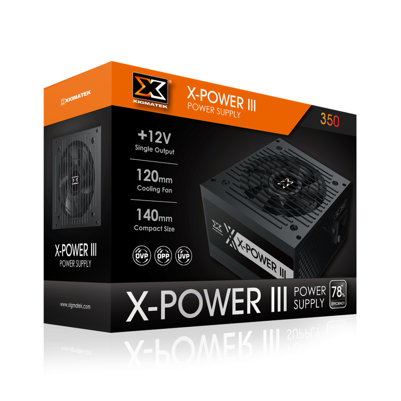 Nguồn XIGMATEK X-POWER III X-350 / X-450 / X-500 / X-550 / X-650