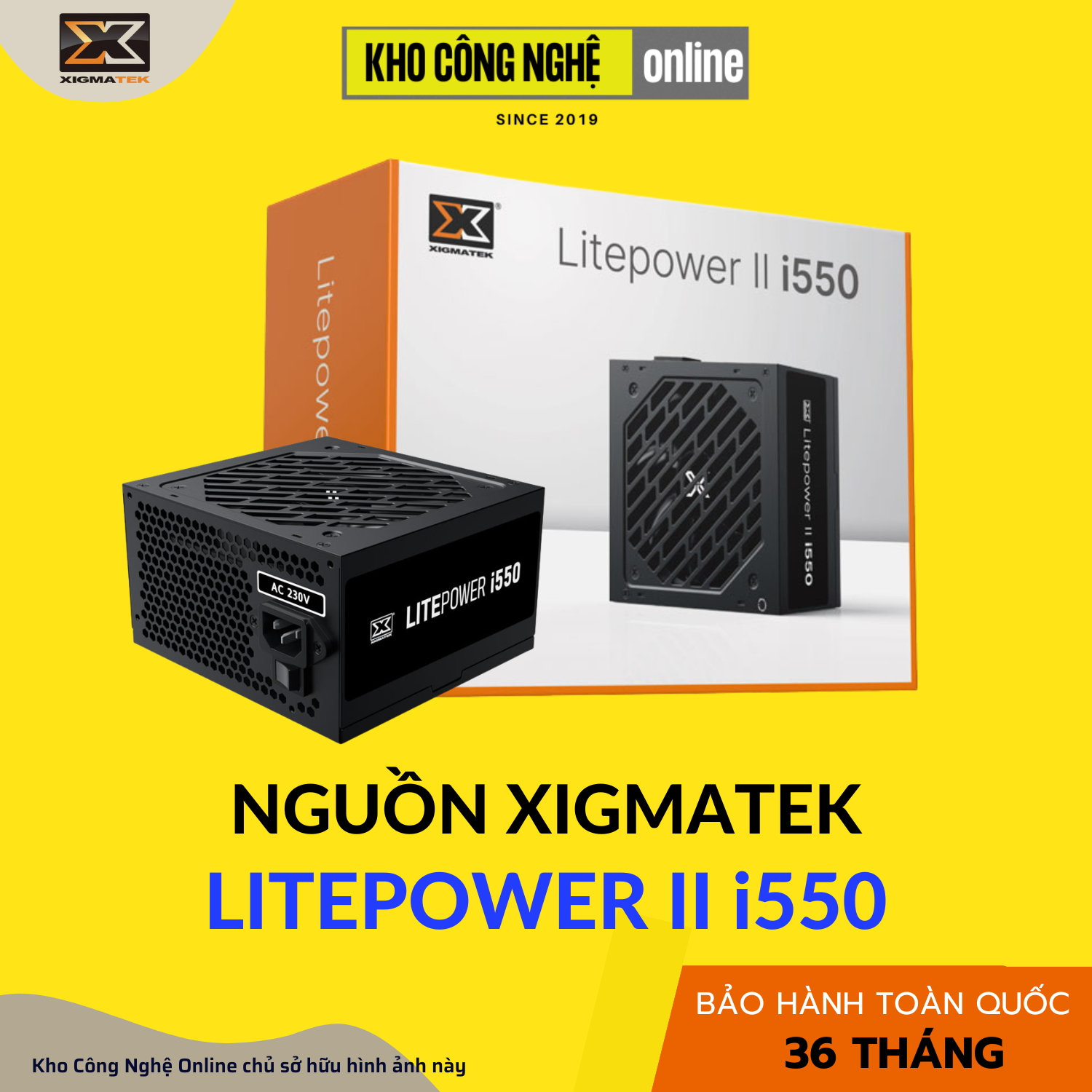 NGUỒN XIGMATEK LITEPOWER II i550