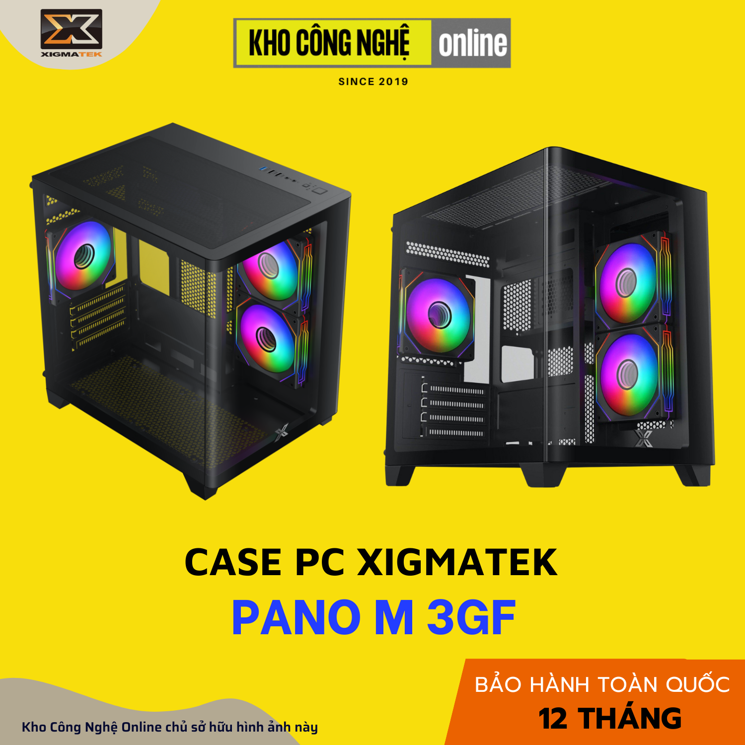Vỏ Case Xigmatek PANO M NANO 3GF