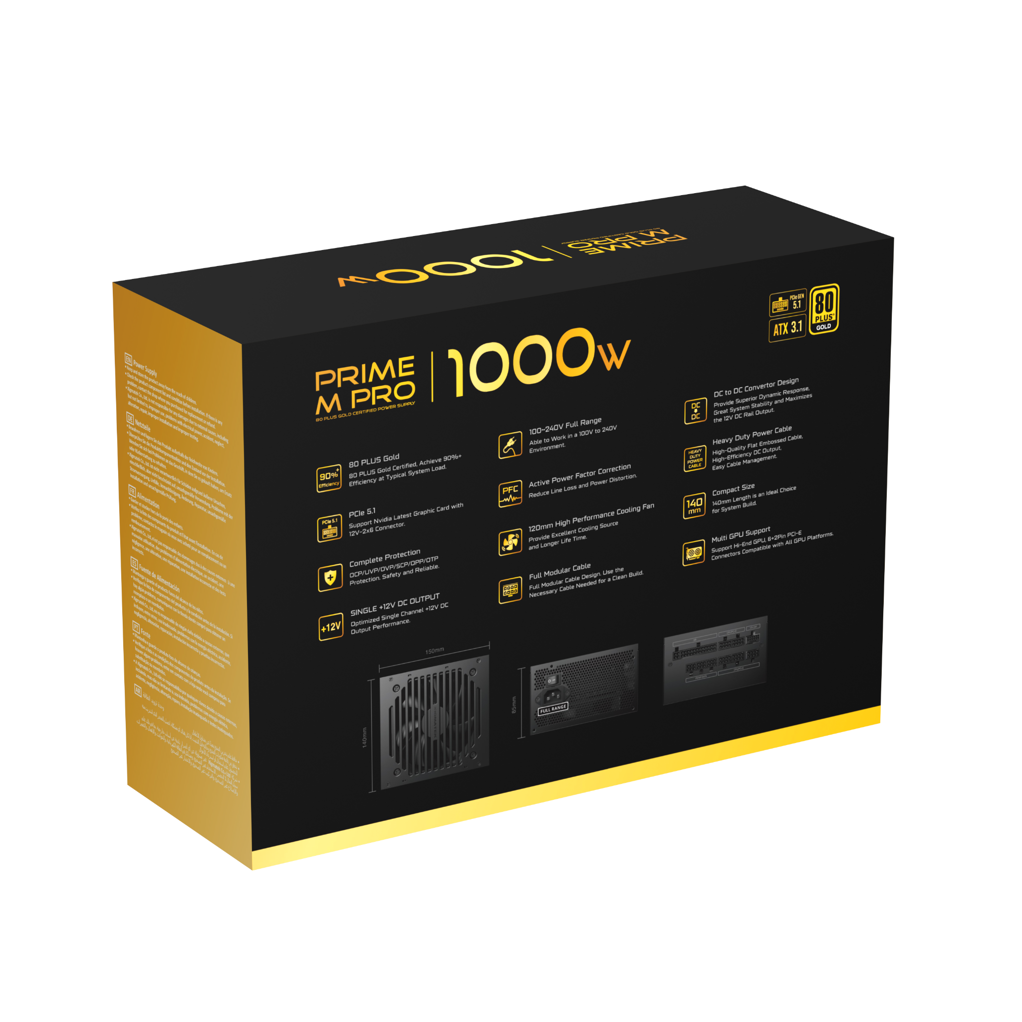 NGUỒN XIGMATEK PRIME M PRO 1000W