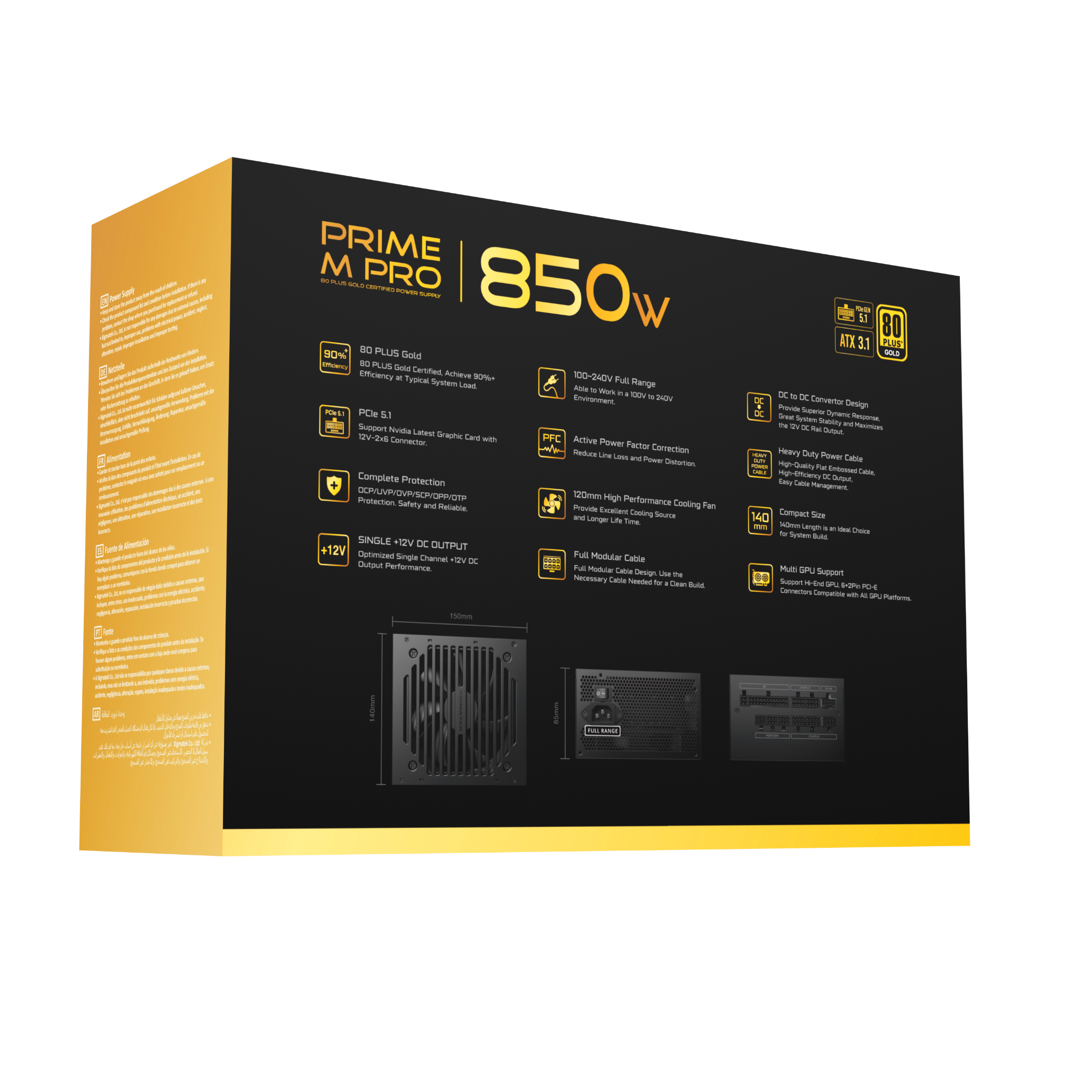 NGUỒN XIGMATEK PRIME M PRO 850W