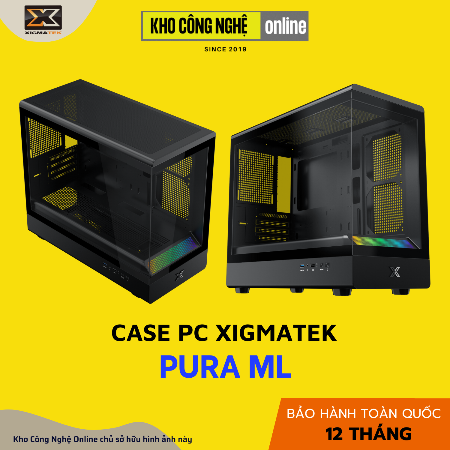 Vỏ Case Xigmatek PURA ML