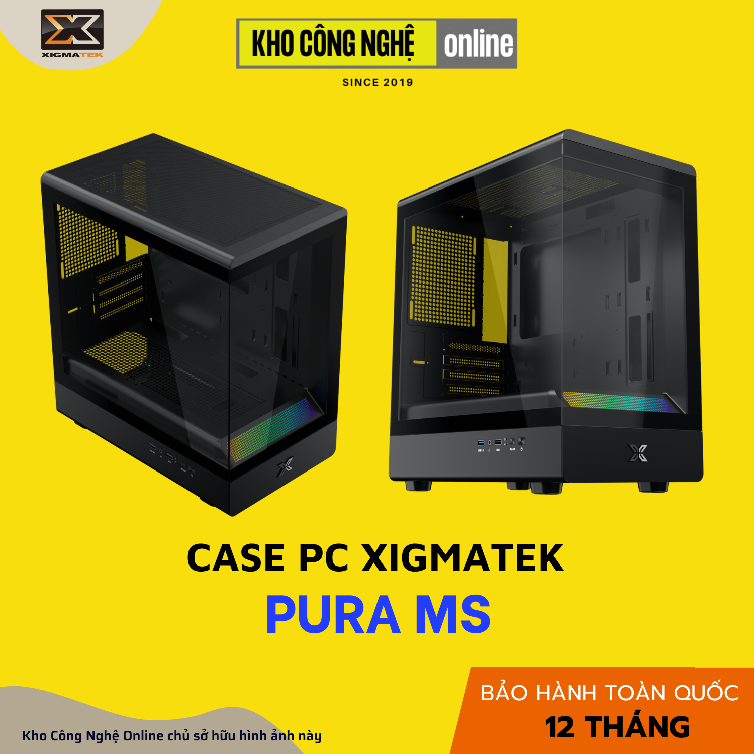 Vỏ Case Xigmatek PURA MS