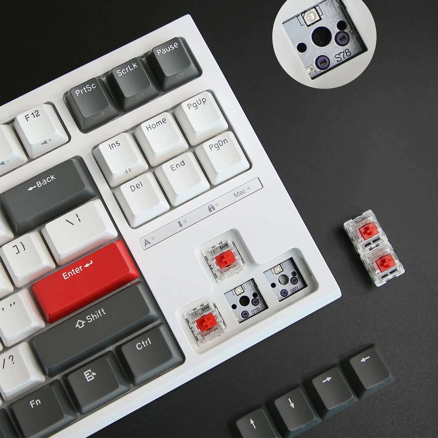 RK R87 - Bàn phím cơ RK R87 (Led RGB, Hotswap)