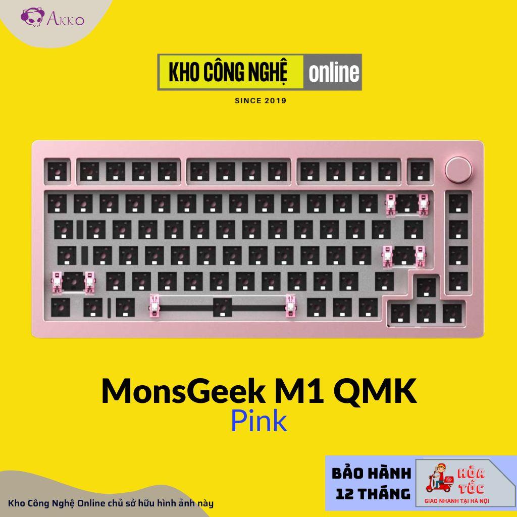 Kit bàn phím cơ MonsGeek M1 QMK (Full Nhôm – Mạch xuôi – QMK / VIA – PCB Stab)