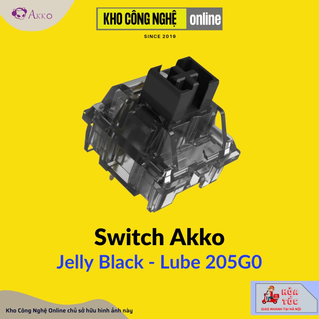[Chính hãng] Switch lẻ thay nóng cho bàn phím cơ AKKO CS switch| Jelly switch & TTC switch - Hàng mới 100%