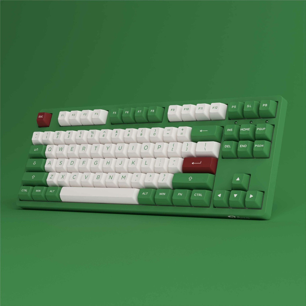 Bàn phím cơ AKKO 3087 RF Matcha Red Bean (2.4Ghz / AKKO sw v3)