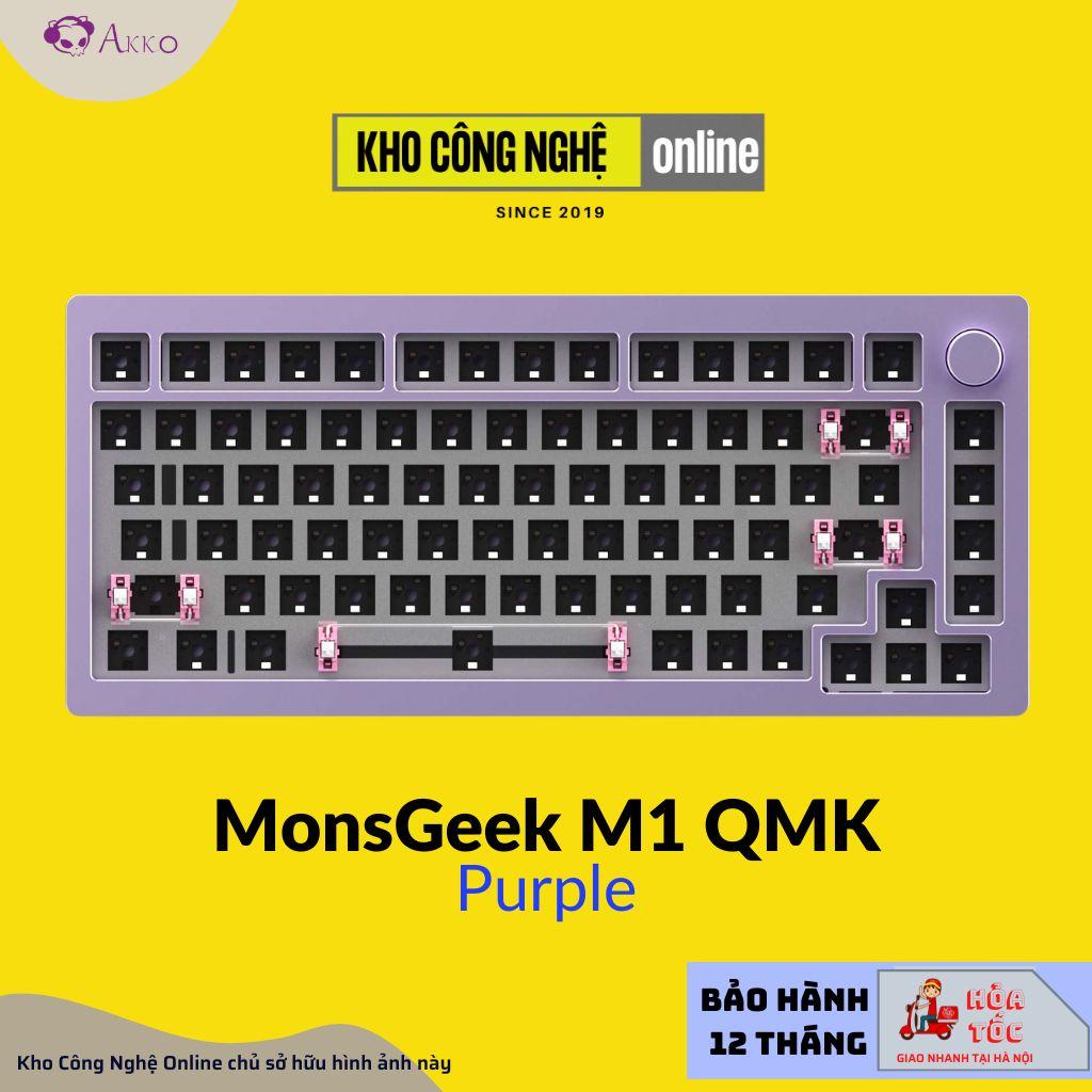 Kit bàn phím cơ MonsGeek M1 QMK (Full Nhôm – Mạch xuôi – QMK / VIA – PCB Stab)