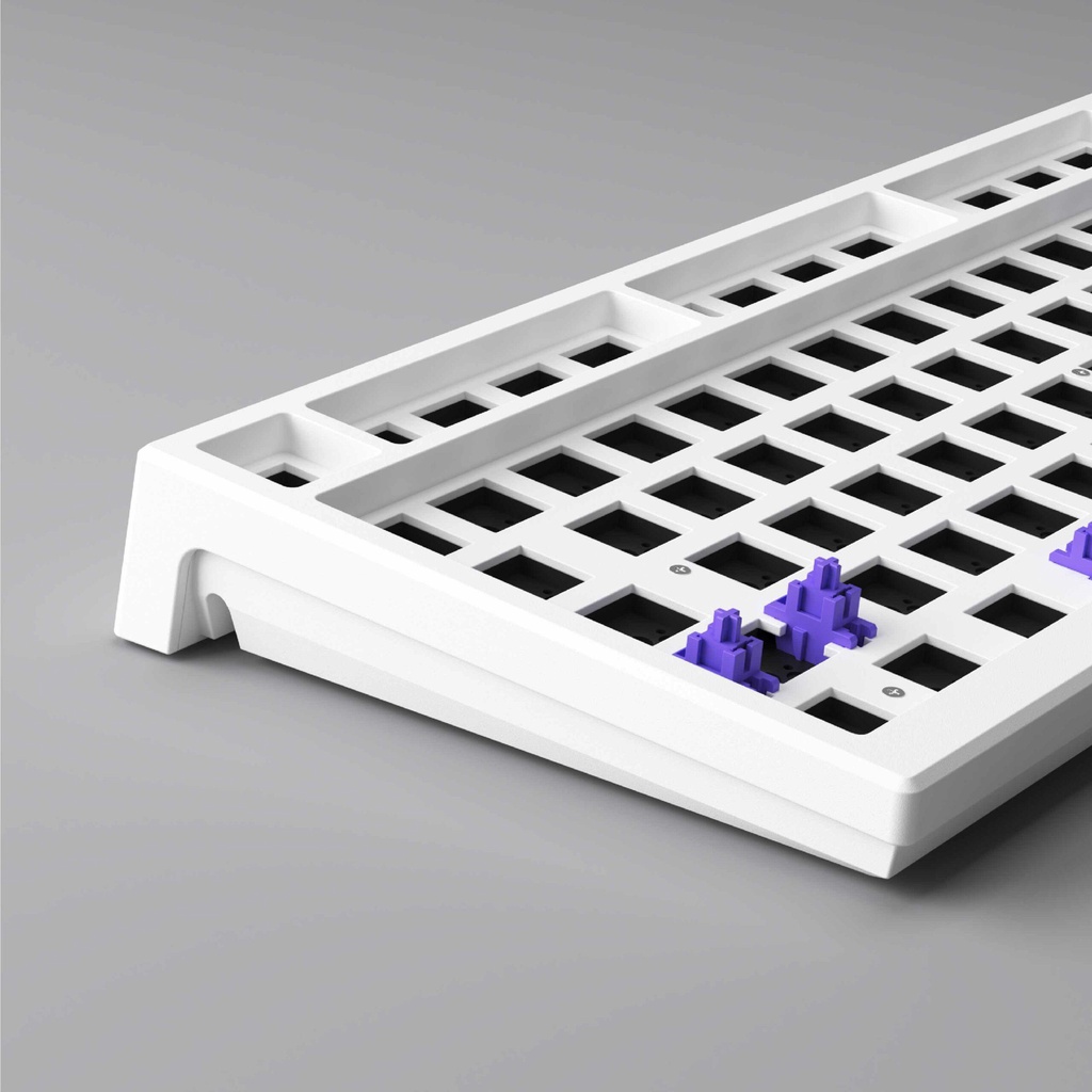 Kit bàn phím cơ MonsGeek MG75 White (Dual Mode / Hotswap 5 pin) - Hàng chính hãng