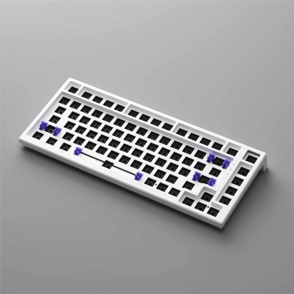 Kit bàn phím cơ MonsGeek MG75 White (Dual Mode / Hotswap 5 pin) - Hàng chính hãng