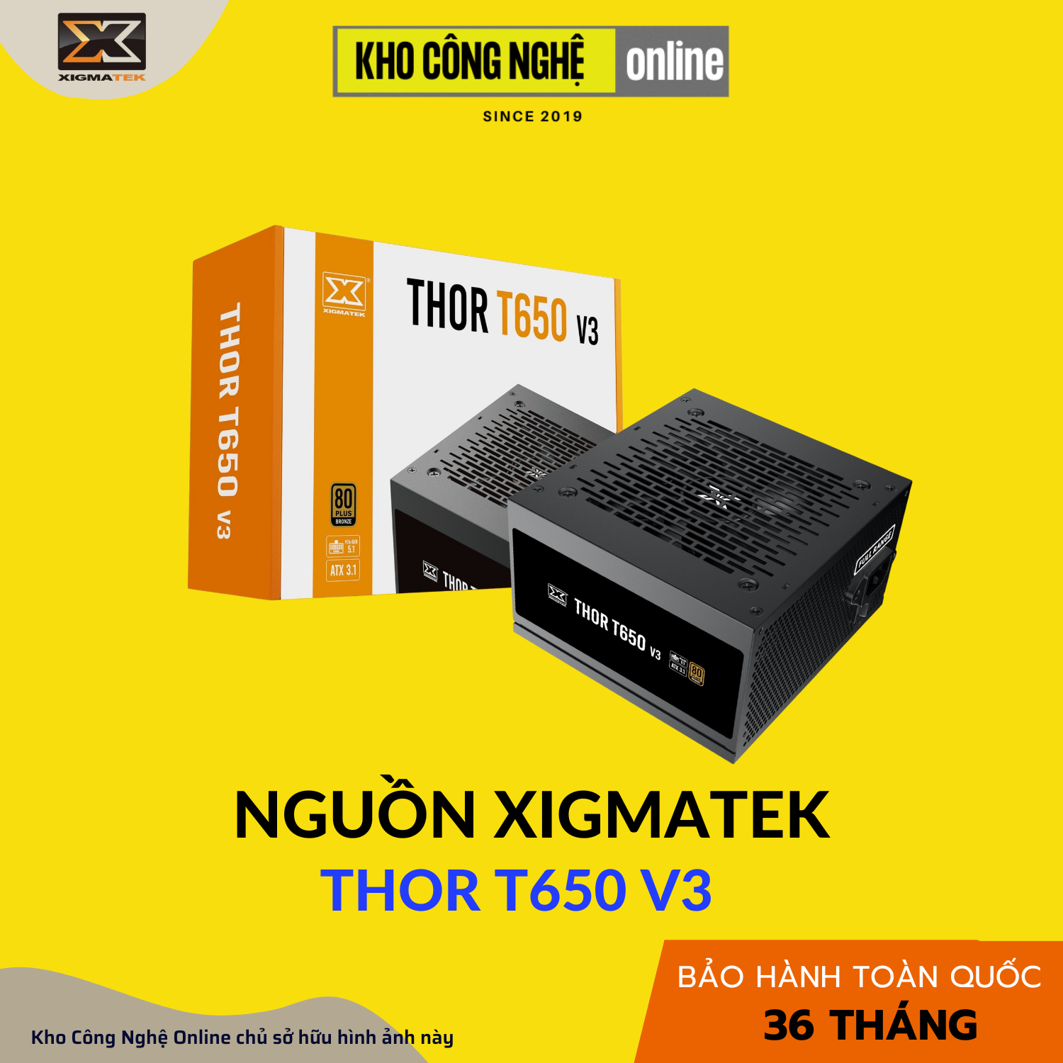 NGUỒN XIGMATEK THOR T650 V3