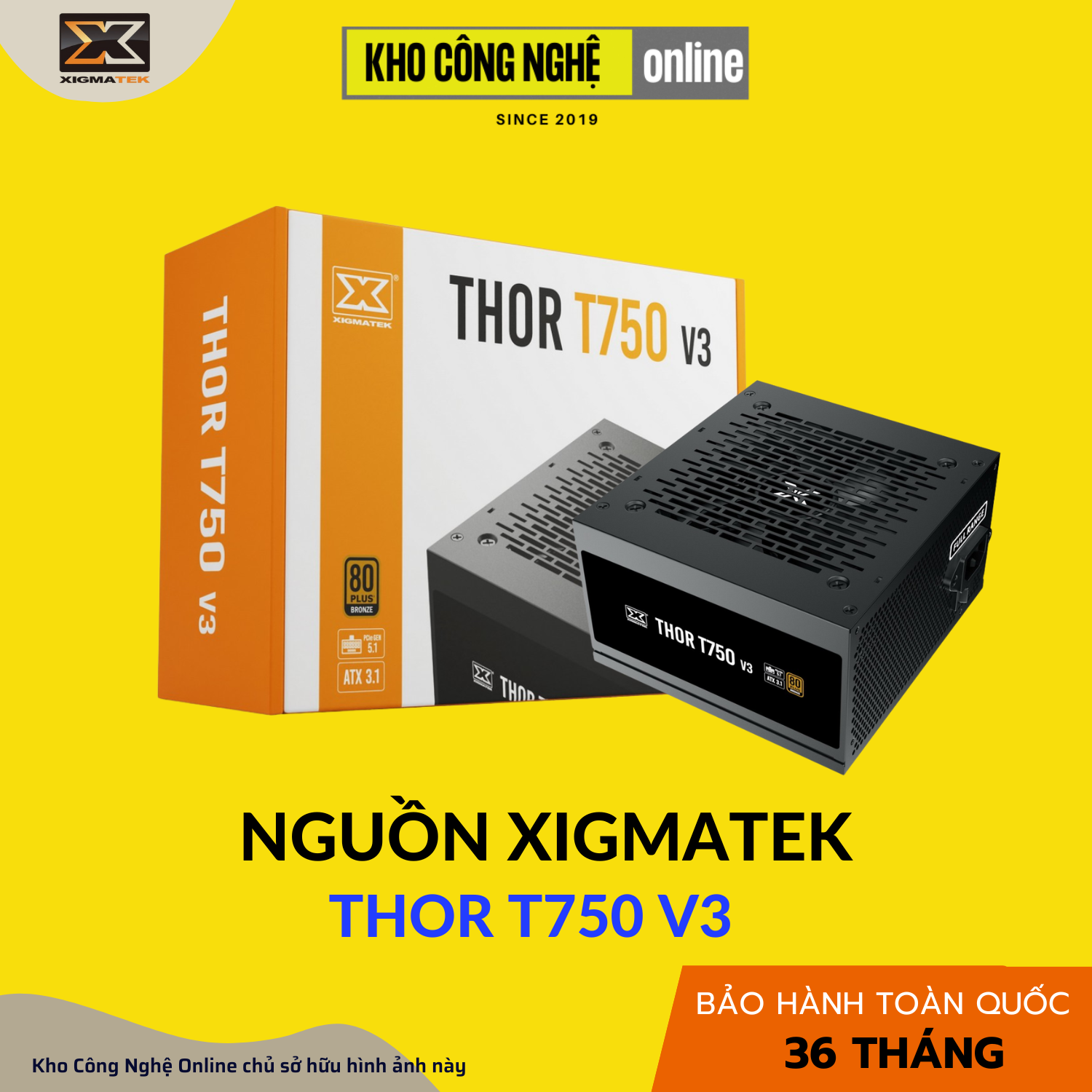 Nguồn XIGMATEK THOR T750 V3