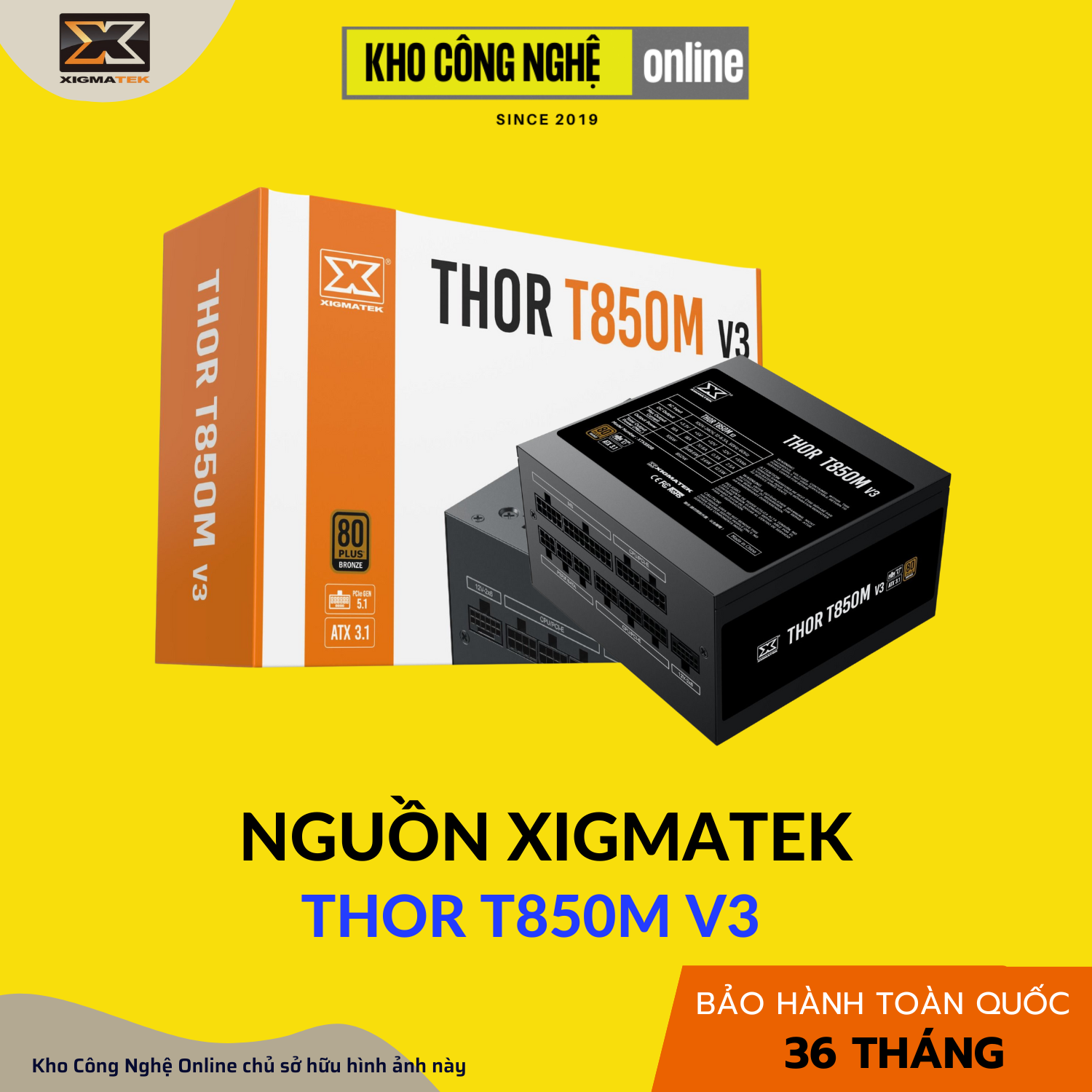 NGUỒN XIGMATEK THOR T850M V3