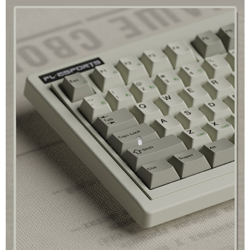 Bàn phím cơ FL-Esports OG87 / OG98 / OG104 3 Mode (Mạch Xuôi / Hotswap / Led RGB) - Hàng Chính Hãng