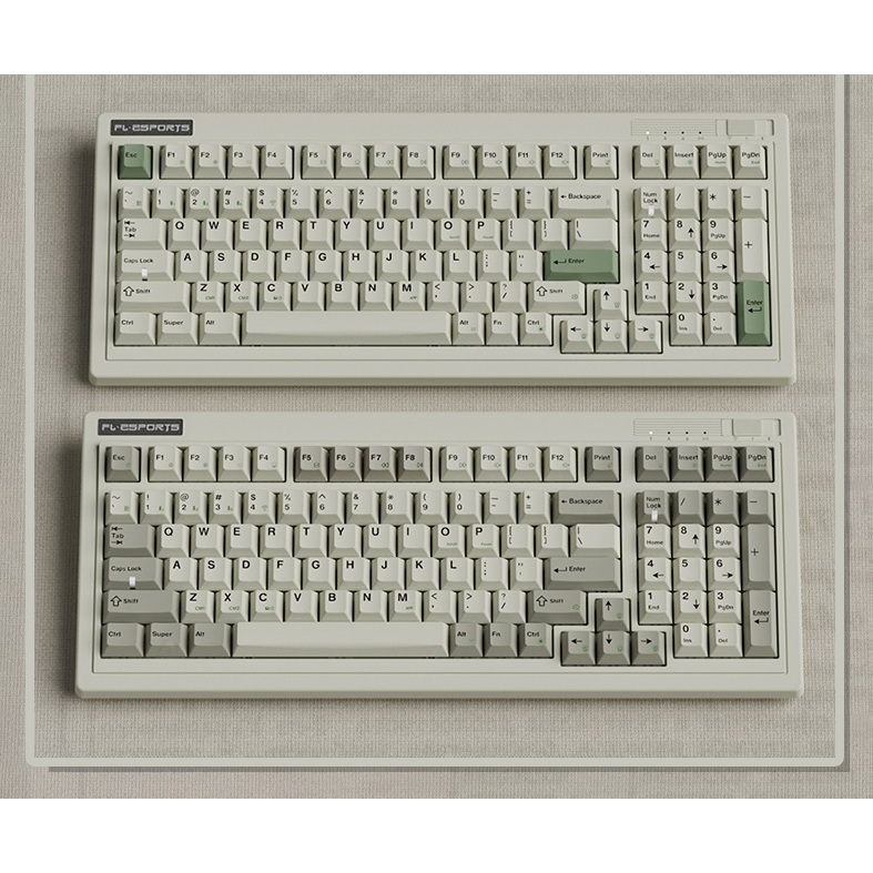 Bàn phím cơ FL-Esports OG87 / OG98 / OG104 3 Mode (Mạch Xuôi / Hotswap / Led RGB) - Hàng Chính Hãng