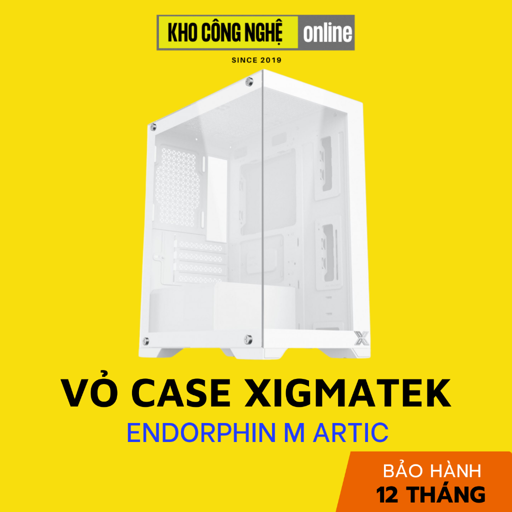 Vỏ Case Máy Tính XIGMATEK Endorphin M II 3F / Endorphin M GAMING M-ATX