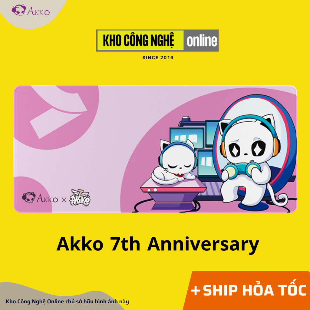 Pad chuột / Bàn di chuột / Lót chuột AKKO Size XXL (900x400x4 mm) - Hàng chính hãng