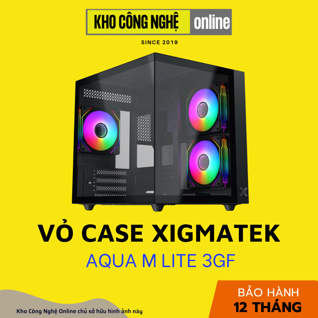 Vỏ Case máy tính XIGMATEK Aqua M Lite / Aqua M Lite 3GF